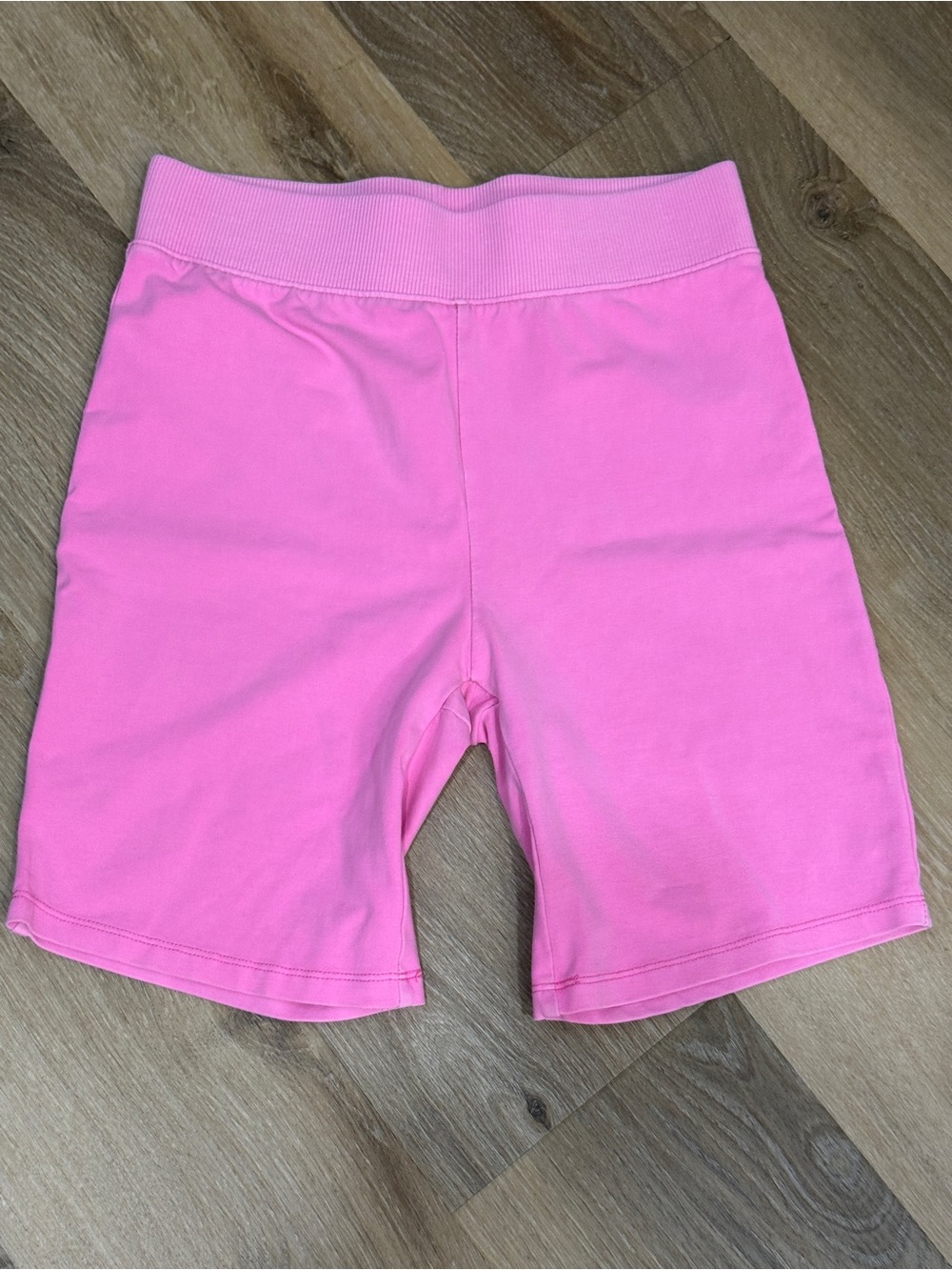 LA BIZ Pink Stretch Bike Shorts
